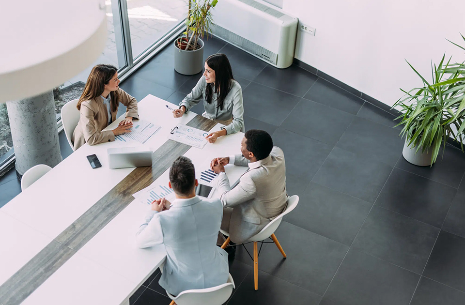 réunion discussion business