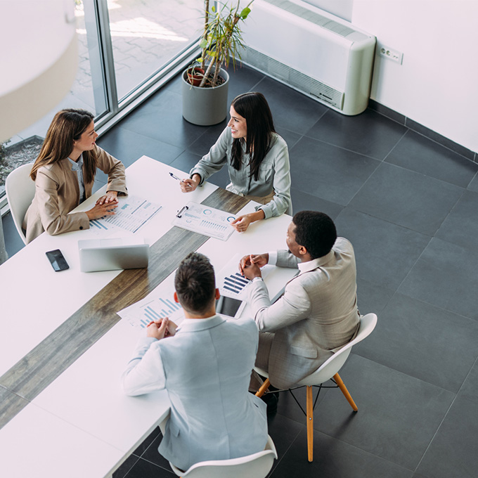 réunion discussion business